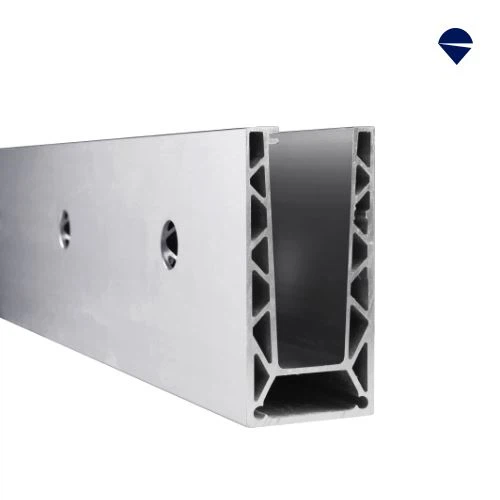Adjustable Aluminium Glass Channel 1.5kN Wall Design